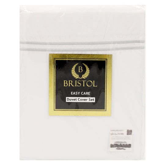 KING DUVET COVER | 240X260 | KENSINGTON EMBROIDED