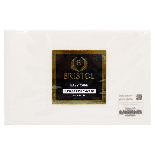 STANDARD PILLOW CASE | 50X75 | BLEACHED WHITE