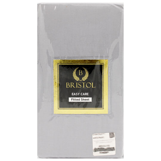 SUPER KING FITTED SHEET | 200X210 | DYED SILVER