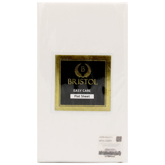 SINGLE FLAT SHEET | 160X270 | BLEACHED WHITE