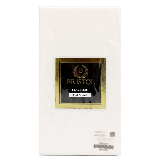 DOUBLE FLAT SHEET | 240X270 | BLEACHED WHITE