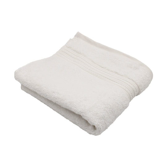 100% COTTON HAND TOWEL | WHITE | 50X90CM