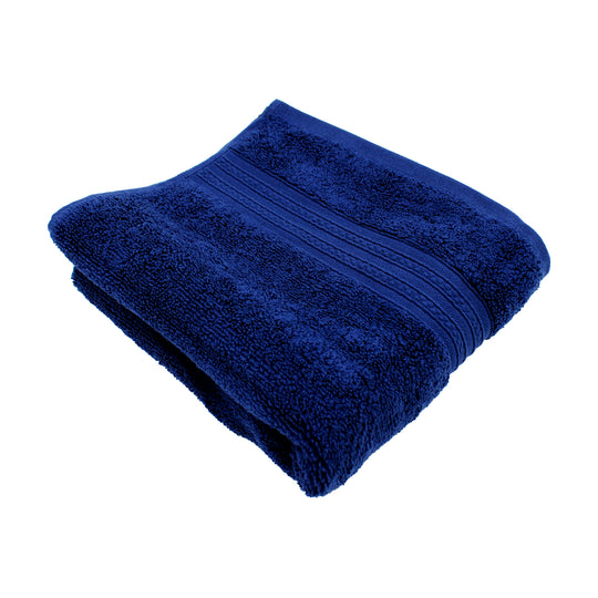 100% COTTON HAND TOWEL | NAVY | 50X90CM