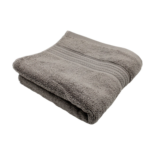 100% COTTON HAND TOWEL | LIGHT GREY | 50X90CM