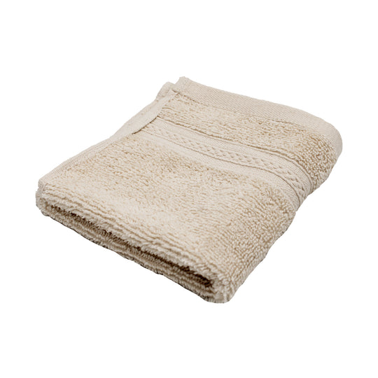 100% COTTON FACE TOWEL | MACADAMIA | 30X30CM