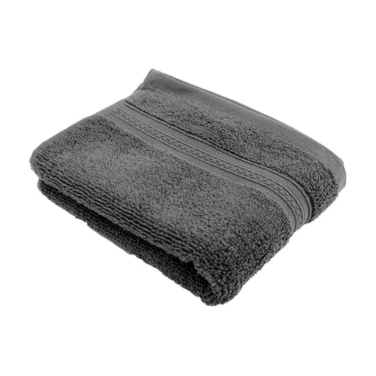 100% COTTON GUEST TOWEL | DARK GREY | 40X60CM