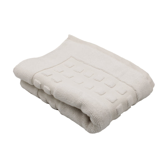 100% COTTON BATH MAT | WHITE | 50X80CM