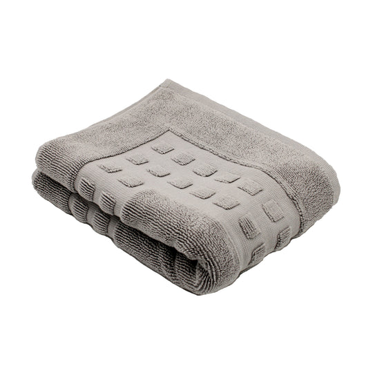 100% COTTON BATH MAT | LIGHT GREY | 50X80CM