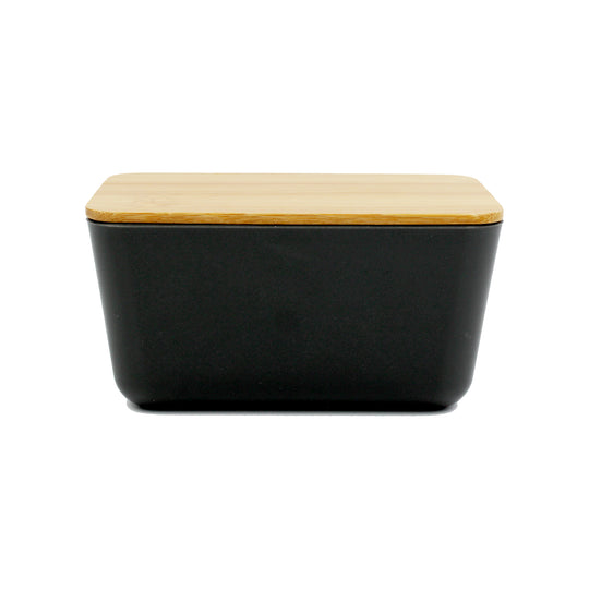 BOX STORAGE + BAMBOO LID - ANTHRACITE
