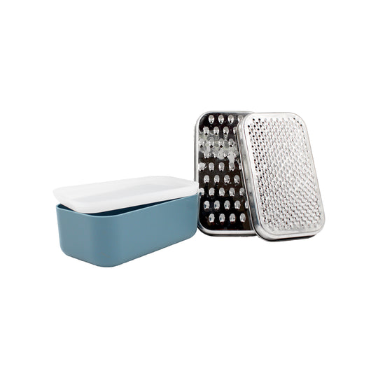 GRATER+CONTAINER - BLUE