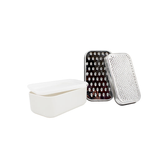 GRATER+CONTAINER - CREAM