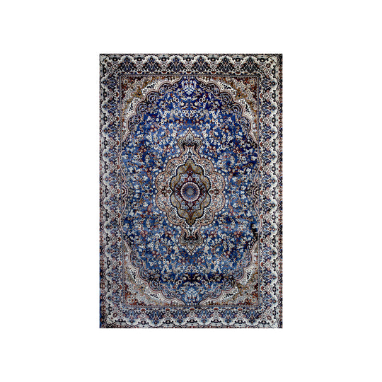 CARPET KASHAN | BLUE & BEIGE | 160X230CM