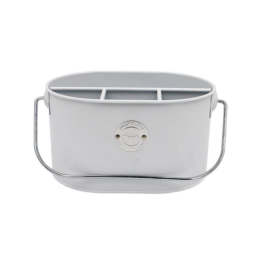 HOLDER CUTLERY METAL | 28X18.5X13.5CM | CREAM