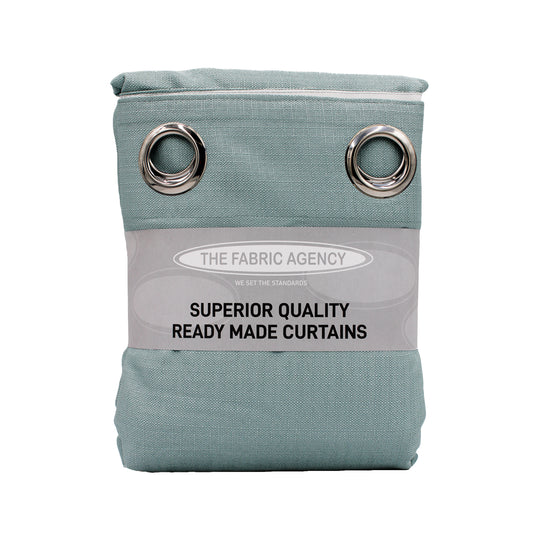 EYELET CURTAIN | LIGHT DUCK EGG | 230X240CM