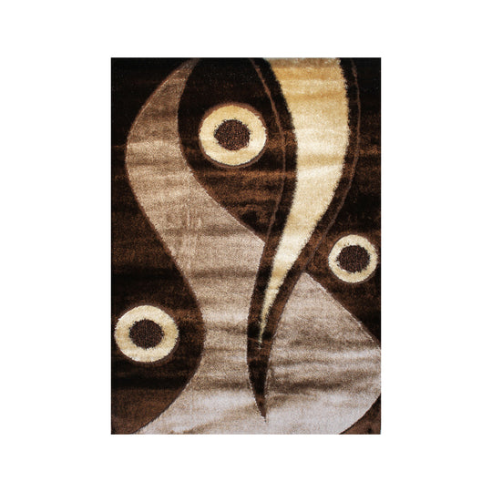 CARPET DIAMOND | BROWN & BEIGE | 160X220CM