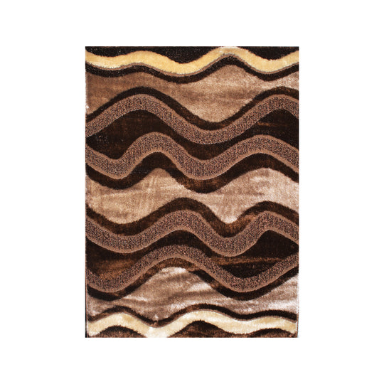 CARPET DIAMOND | BROWN & BEIGE | 160X220CM