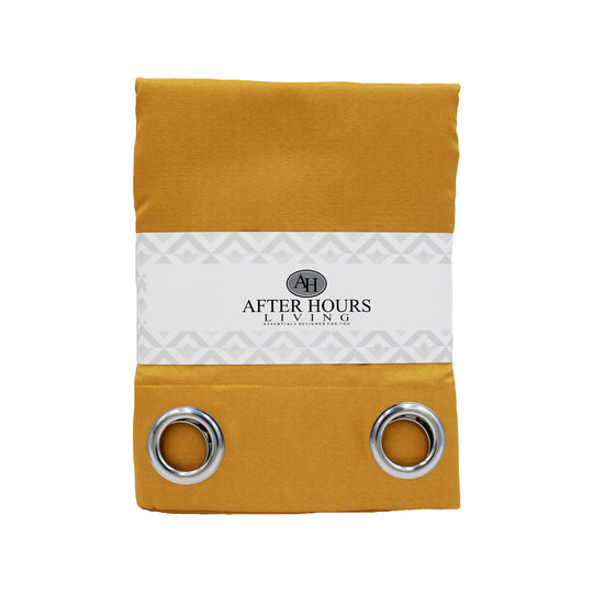 EYELET PAULA | MUSTARD | 140X225CM