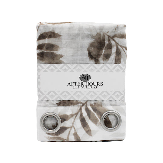 EYELET VOILE | MOCCA | 140X225CM