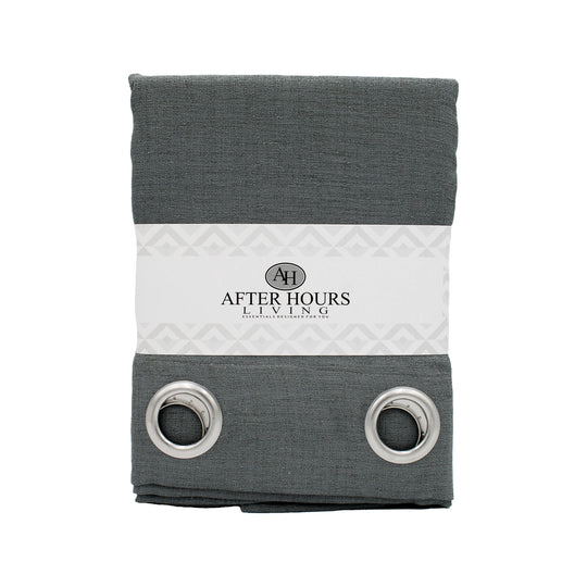 EYELET PAULA | GREY | 140X225CM