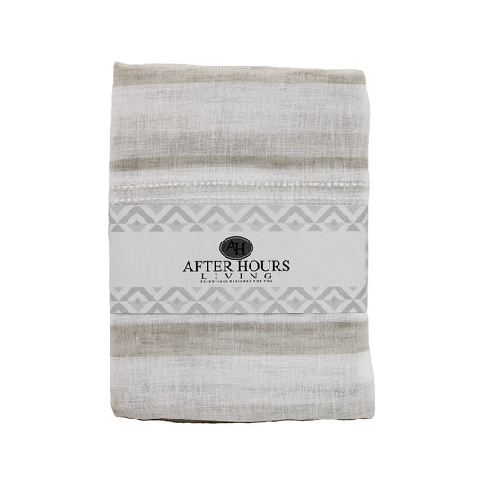 TEXTURED VOILE | WHITE | 230X218CM