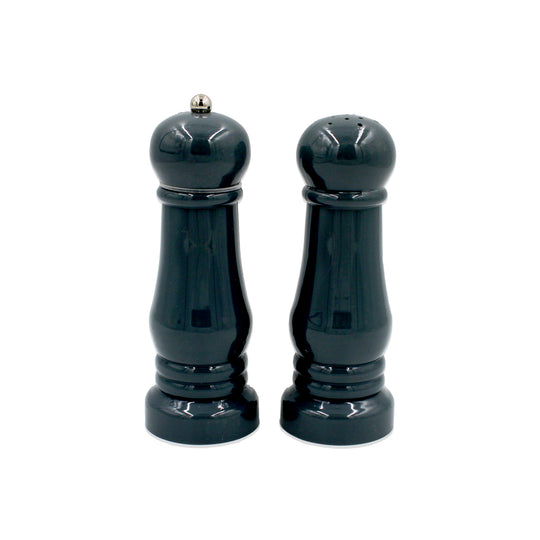 PEPPER MILL AND SALT SHAKER - GREY