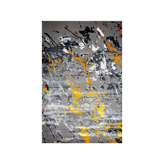 CARPET BABIL | GREY & YELLOW | 200X290CM