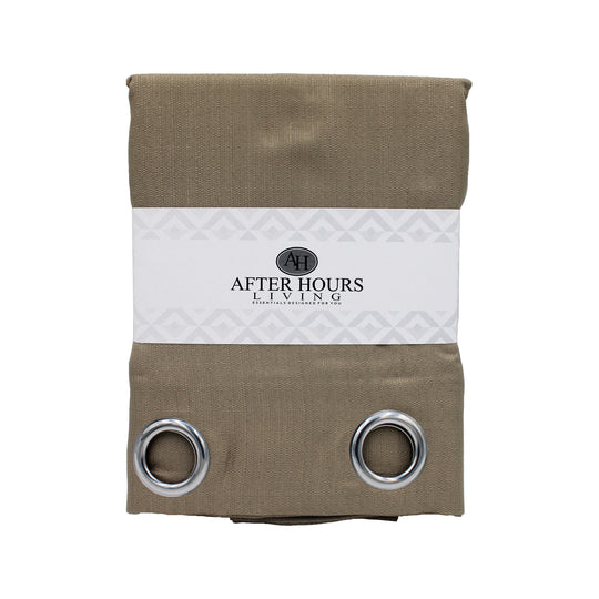 EYELET PAULA | BROWN SAND | 140X225CM