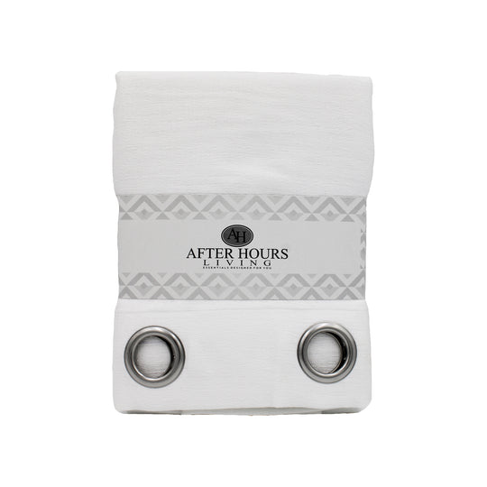 EYELET PAULA | WHITE | 140X225CM