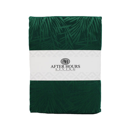 TAPED JACQUARD | GREEN | 230X218CM