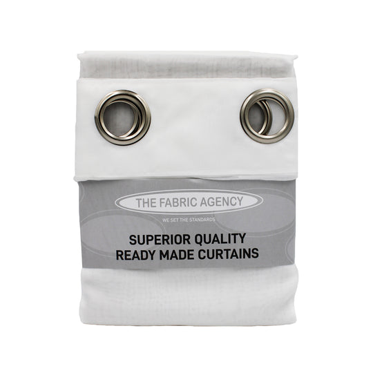 PLAIN VOILE EYELET | WHITE | 250X240CM