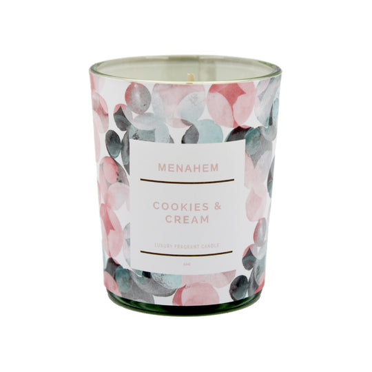CANDLE SCENTED | 5.5X6.5 | COOKIES & CREAM