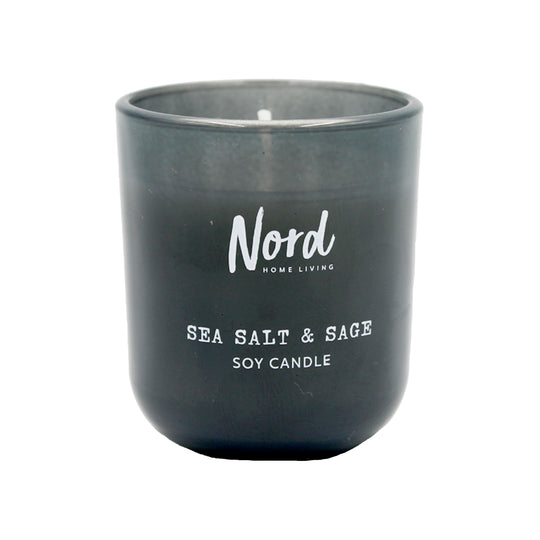 CANDLE SCENTED | 5.5X6.5 | SEA SALT & SAGE