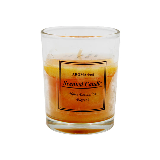 CANDLE SCENTED | 5X6 | YELLOW