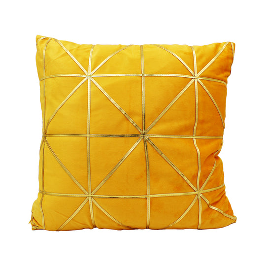 CUSHION SCATTER | 50X50CM | MUSTARD