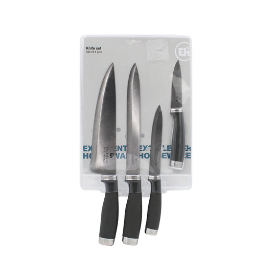 KNIFE SET 4PC - ANTHRACITE
