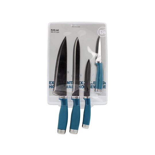 KNIFE SET 4PC - BLUE