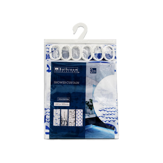 CURTAIN SHOWER SEA