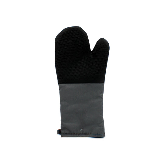 OVEN GLOVE WITH NEOPRENE - BLACK