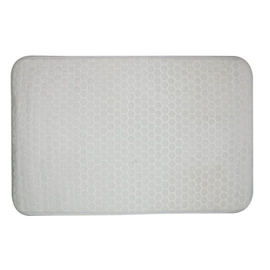 MAT BATH MEMORY FOAM | 45X75CM | WHITE