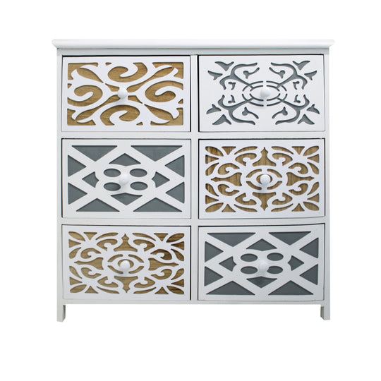 CABINET MOROCAN | 68X28X68 | WHITE