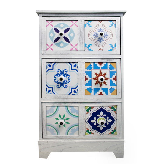 CABINET | 44X30X75 | WHITE