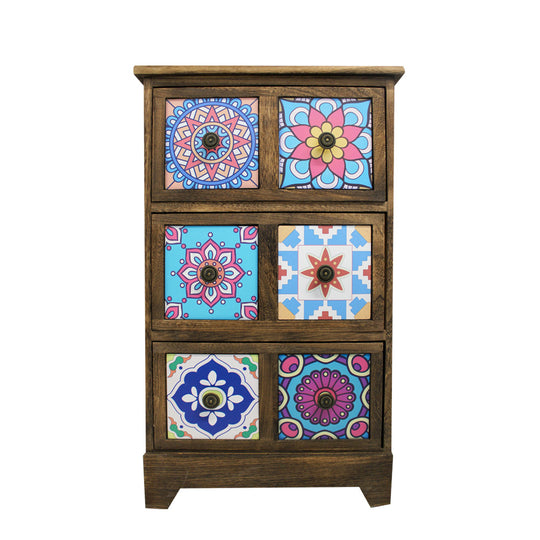 CABINET | 44X30X75 | BROWN